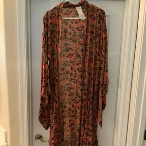 EUC Free People Kimono, Duster Large